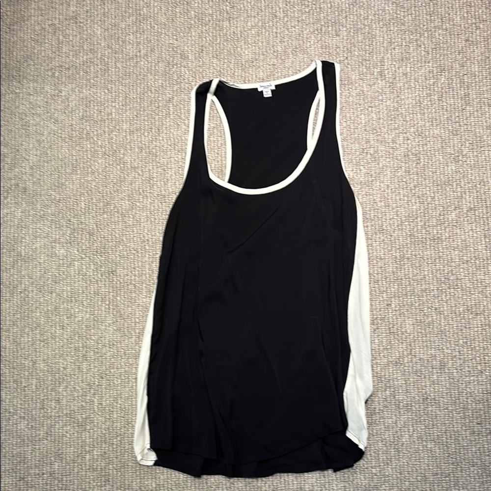 Black and White Women's Tank Top